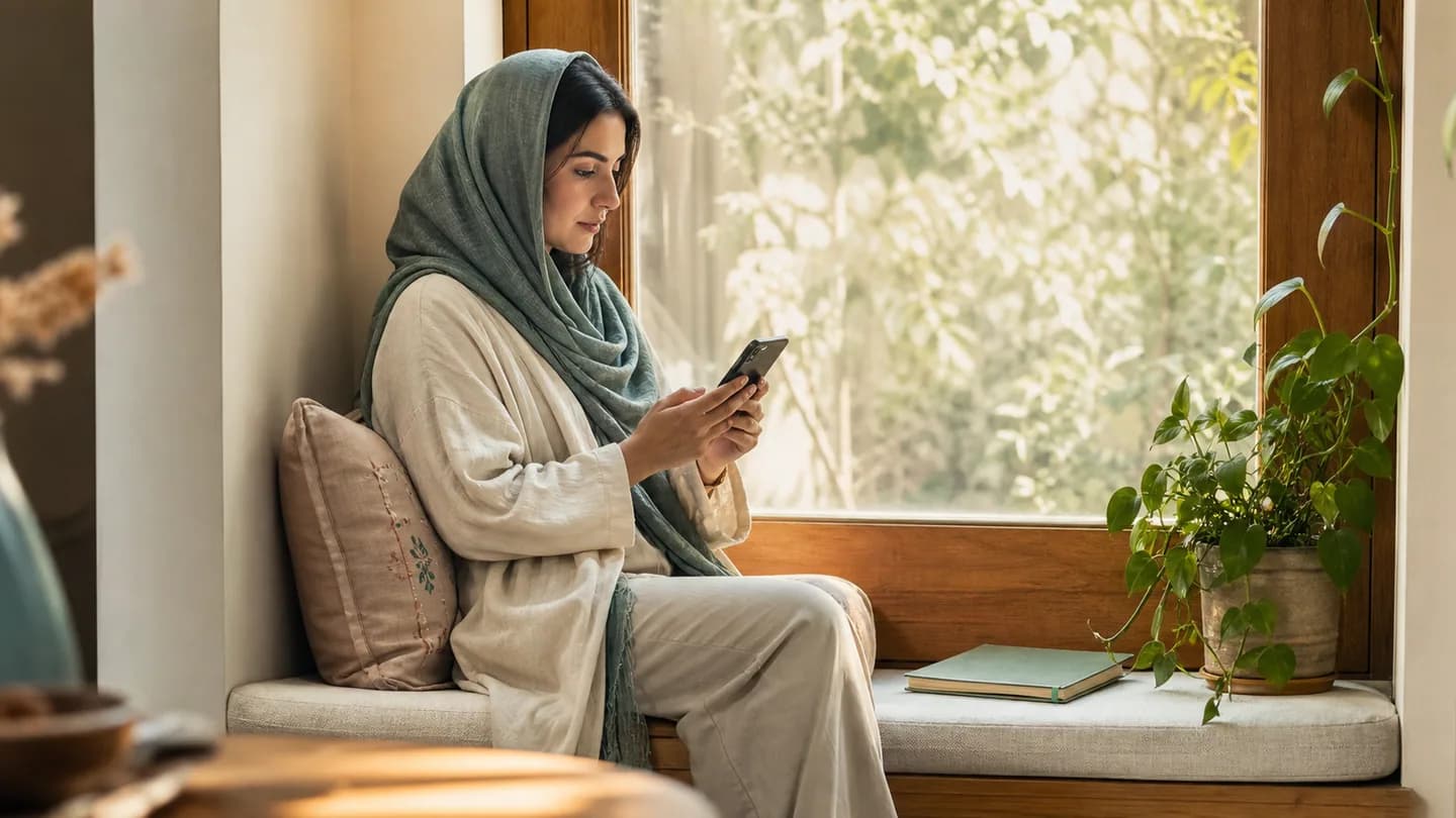 فردی در حال استفاده از مسیرهای ارتباطی هم‌گزین