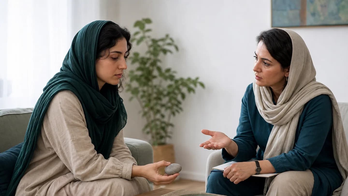 نمایی مرتبط با حملات پانیک
