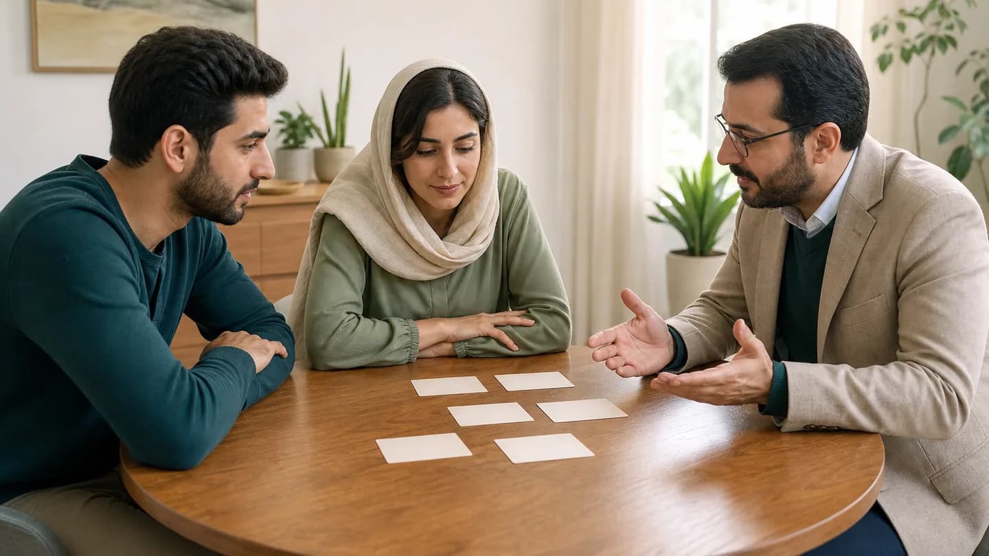 نمایی مرتبط با مشاوره پیش از ازدواج